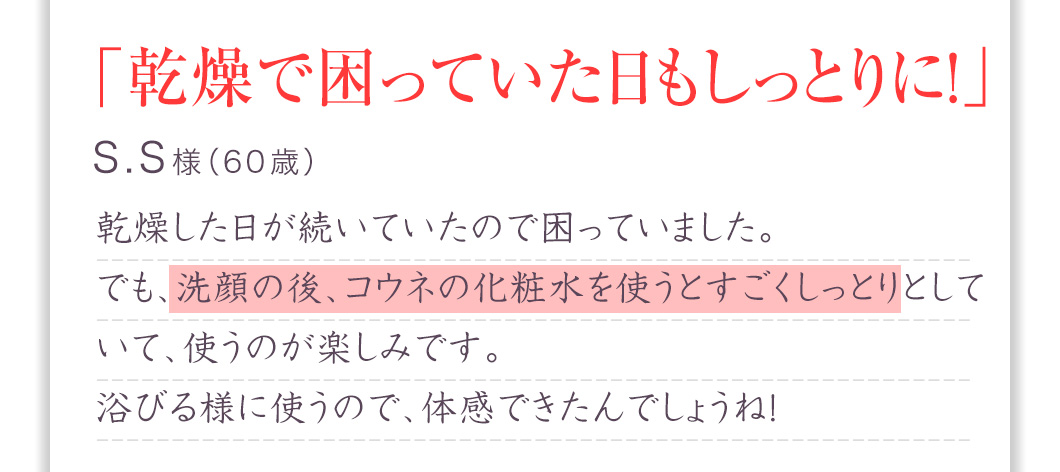 お試しスキニーローション
